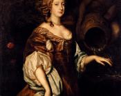 彼得 李里爵士 : Portrait Of Diana Countess Of Ailesbury